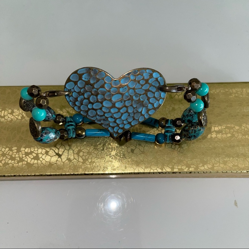 Bohemian Turquoise handmade bracelet